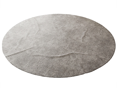 Round carpet 3d model