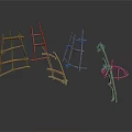 Rustic Handmade Wooden Furniture Racks Crafted With Sticks In Multiple Designs