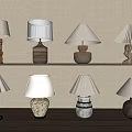 Quiet Table Lamp 3d model