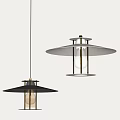 Modern Pendant Lights In Black And White With Minimalist Design For Interior