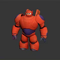 Modern Robot Assistant Small Robot Butler 3d model