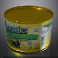 Campestre Vegetable Butter Yellow Can Featuring Cow Image And 17.6 Oz 500g