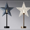 Modern Table Lamp Five-pointed Star Table Lamp Star Table Lamp Floor Table Lamp Lamps 3d model