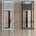 Modern Elevator Home Elevator 3d model