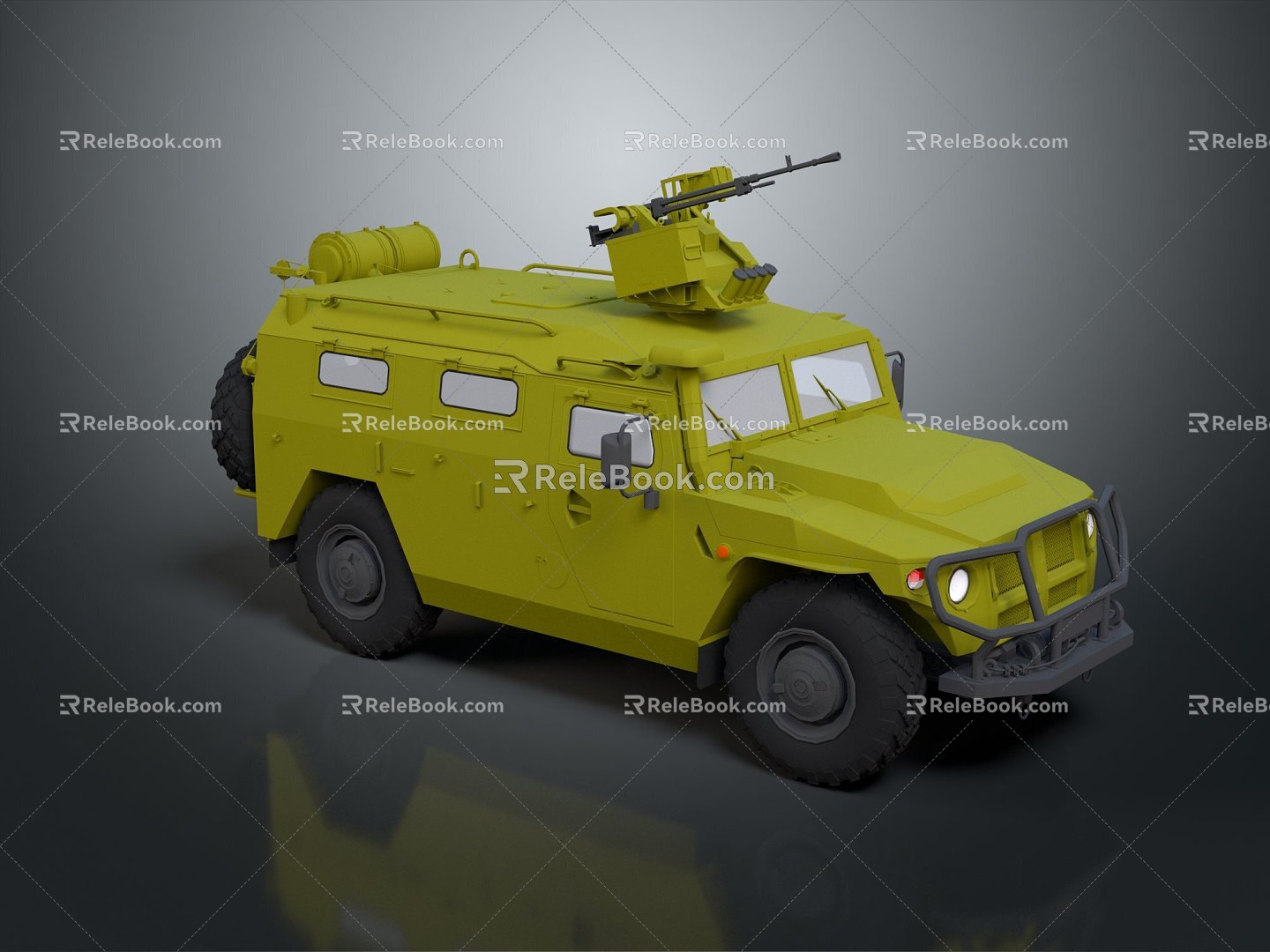 Modern Bulletproof Car Armed Jeep Armed Car Armed Bulletproof Car model