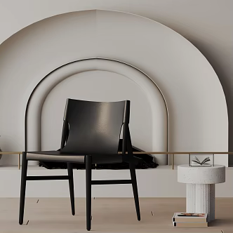 modern leisure chair 3d model