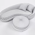Combination sofa 3d model