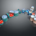 Assorted Canned Food Items With Open And Closed Containers