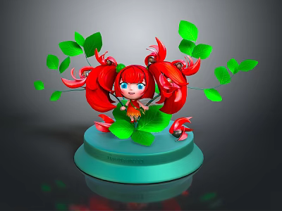 Children Baby Cartoon Children Girls Little Girls Cartoon Girls 3d model