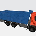 Truck dump truck 3d model