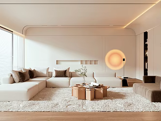 The Silent Living Room 3d model
