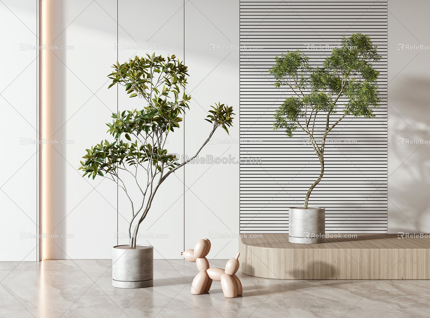 potted plant model