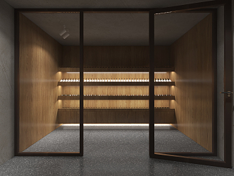 Quiet wine cellar 3d model