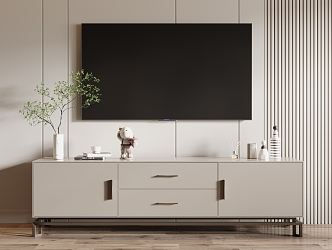 Modern TV Cabinet 3d model