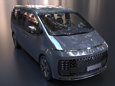 MPV Luxury Business Vehicle 3d model