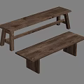 Bench 3d model