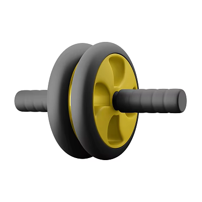 Modern Fitness Equipment Sports Equipment Fitness Wheel Abdominal Wheel Cartoon Fitness Wheel Cartoon Fitness Equipment 3d model