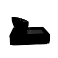 Modern Garden Ornament Concrete Bowl Shaped Water Fountain With Flowing Water