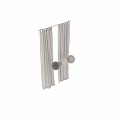 Beige Linen Curtains With Soft Drapes For Modern Home Decoration