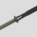 Dagger Sabre Tool Knife Field Dagger Military Dagger Knife Low Face Number Low Model Simple Model Game Next Era Movie and TV Level Super Realism 3d model