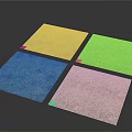 Grass Texture Tiles Featuring Different Green Grass Textures For Scene Design