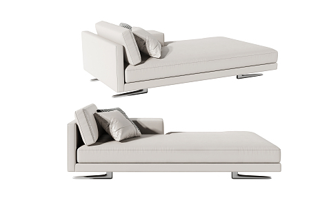 Modern Minotti chaise longue 3d model