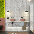 Modern Sanitary Ware Sanitary Ware 3d model