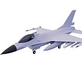 The F16 Fighter 3d model