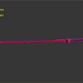 Red Long Handled Tool With Black Grip And Metallic Shaft Design