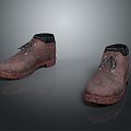 Cotton Shoes Warm Shoes Cold-proof Shoes Realistic 3d model