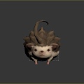 Modern Hedgehog Cartoon Hedgehog Animation Hedgehog 3d model