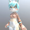 It is impossible to generate a medical device-related title as the picture focuses on a cartoon character with cat ears and blue hair, without any medical device elements. Please provide a picture containing medical device information to proceed.