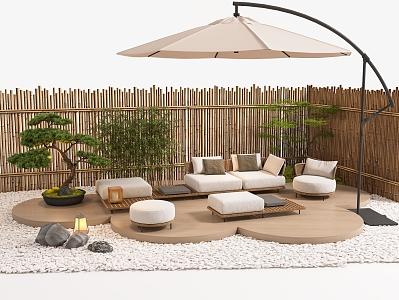 Outdoor Sofa 3d model