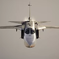Military Fighter Jet Flying At High Speed With Visible Jet Trail In Clear Blue Sky
