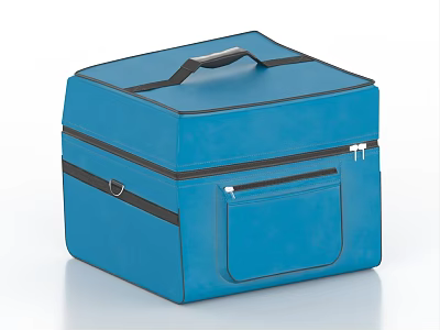 Heat preservation box fresh-keeping box express box delivery box 3d model