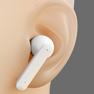 ear headphones 3d model