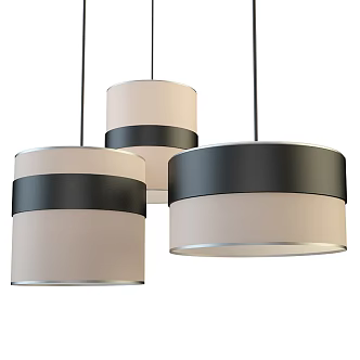 Modern Chandelier Bamba Collectible Decorative Furniture Kevin 3d model