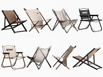 Modern Outdoor Chair Outdoor Leisure Chair Outdoor Reclining Chair Camping Outdoor Chair Folding Chair 3d model