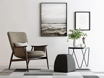 Leisure Chair 3d model