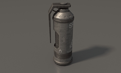 Grenade Sci-fi Grenade Smoke Bomb Flash Bomb High Explosive Bomb Tear Bomb Grenade Simple Mold Grenade Low Mold Low Face Grenade Game Grenade 3d model