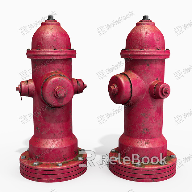 European-style fire hydrant model