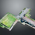 Monuments Site Monuments Site Ruins Game Items 3d model