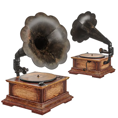 American phonograph 3d model