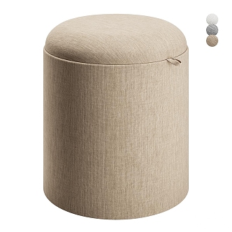 Sofa stool 3d model