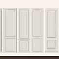Jianou clapboard combination 3d model