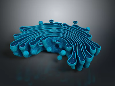 Innovative Medical Device Featuring Intricate Blue Structure For Precision Healthcare Use 3d model