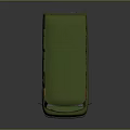 Modern bus minibus minivan driverless bus 3d model