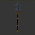 Scepter Ancient Scepter Walking stick Ancient walking stick 3d model