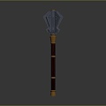 Scepter Ancient Scepter Walking stick Ancient walking stick 3d model