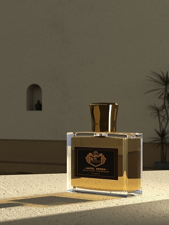 Perfume Aromatherapy Furnishings Decoration Cosmetics 3d model